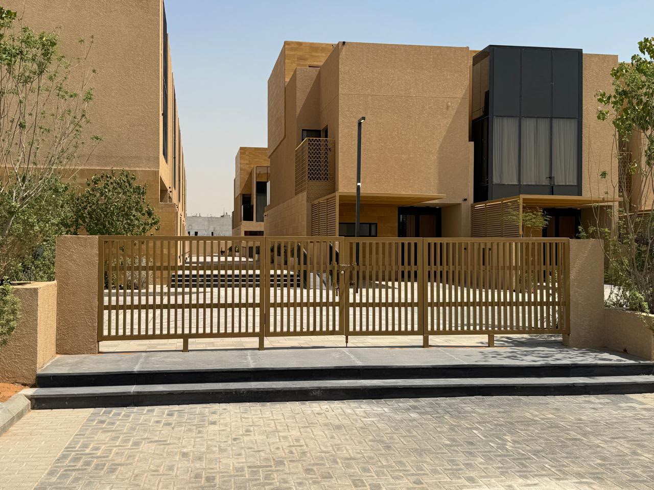 Mohammad Al Habib compound completed facades and gates