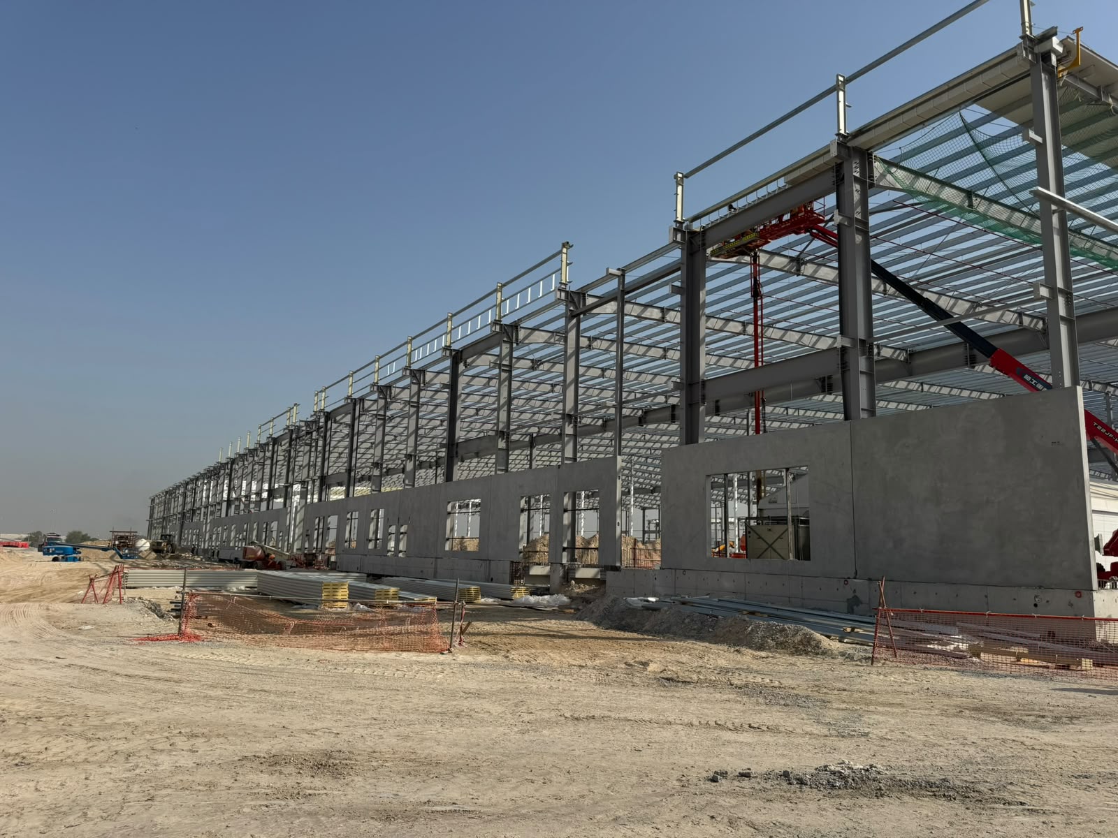 Structural steel elevation