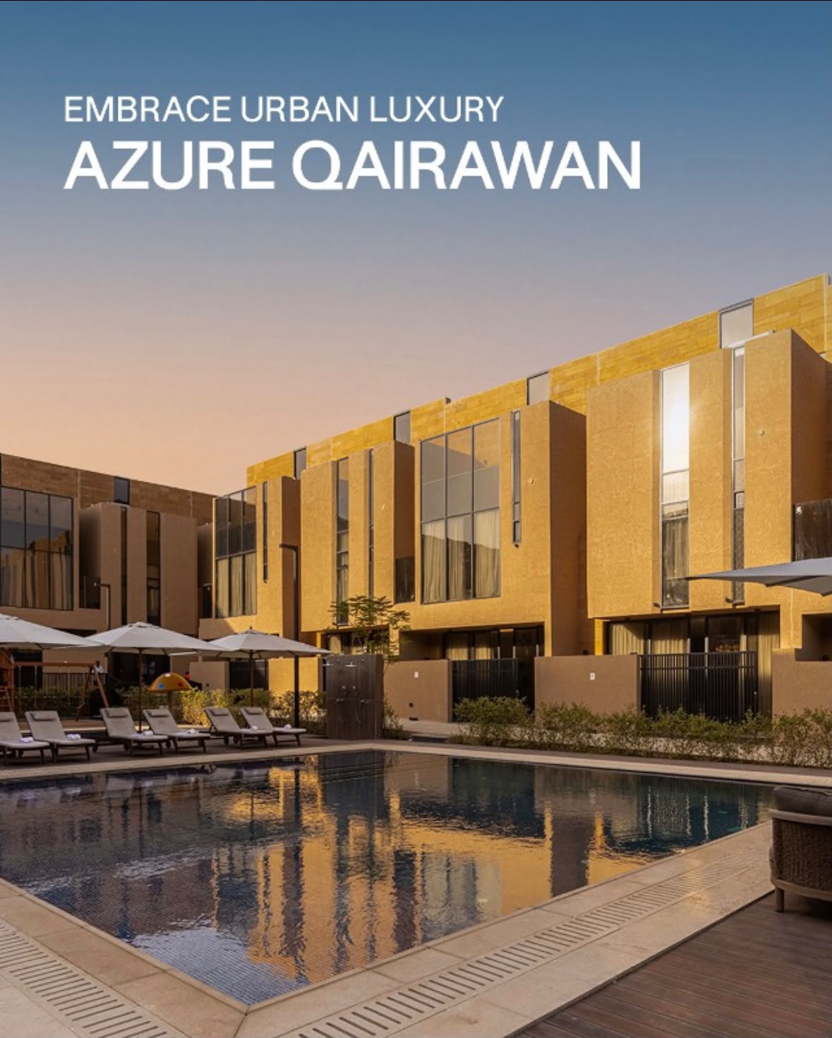 Azure Qairawan urban luxury facade