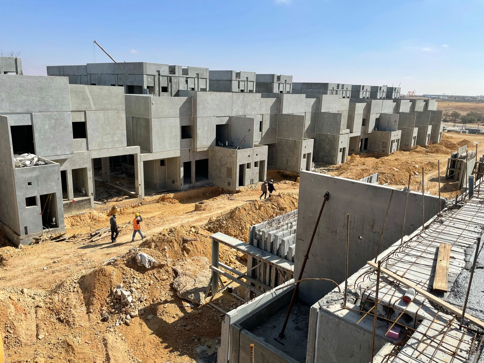 Murcia Compound precast villa cluster erected on site